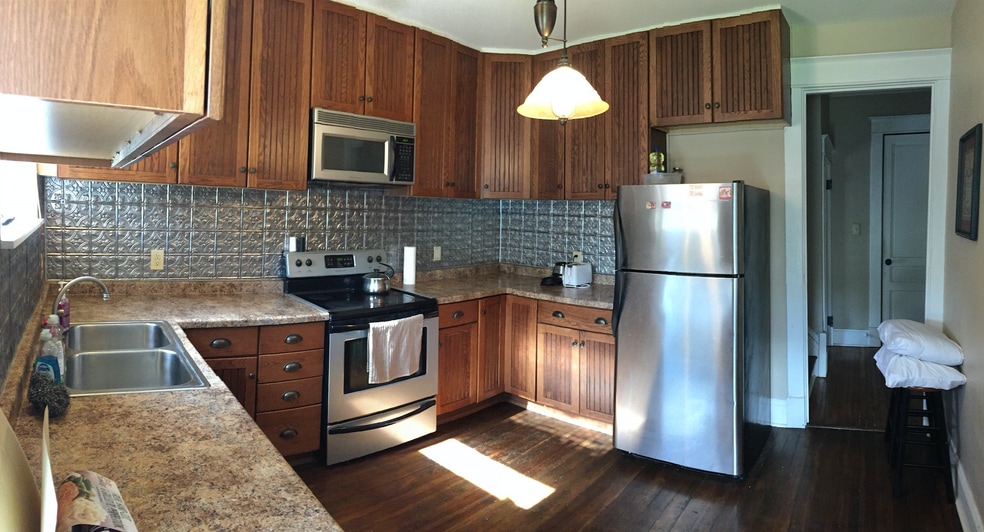Kitchen view from the back door. - 1525 South 7th Street