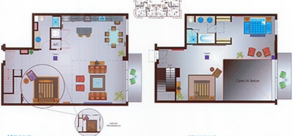 2BR/2BA - Newport Loft Condominiums