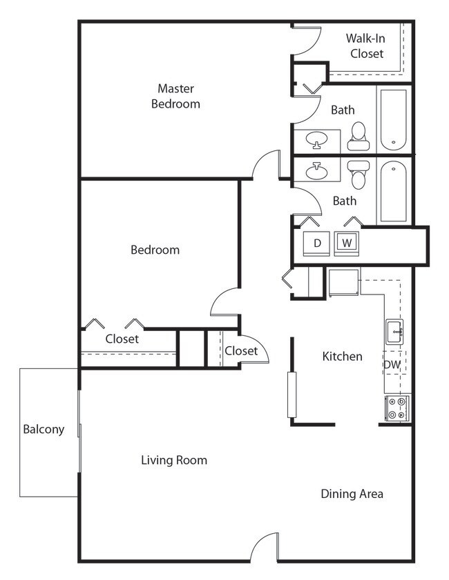 Floorplan - Lacota Apartments