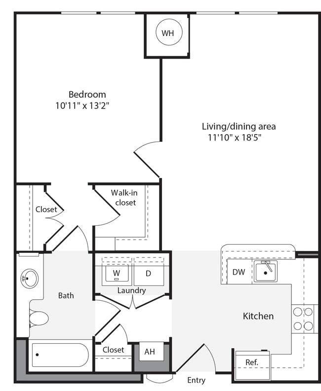 Floorplan - The Flats at Wheaton Station