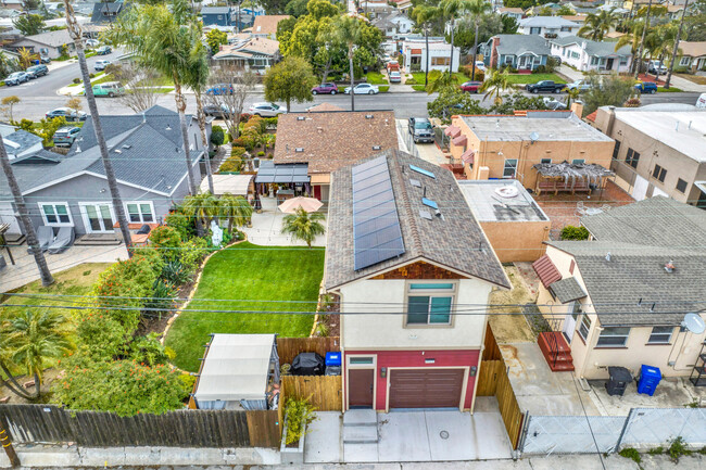 Arial view - ADU off back alley - 4921 Hawley Blvd