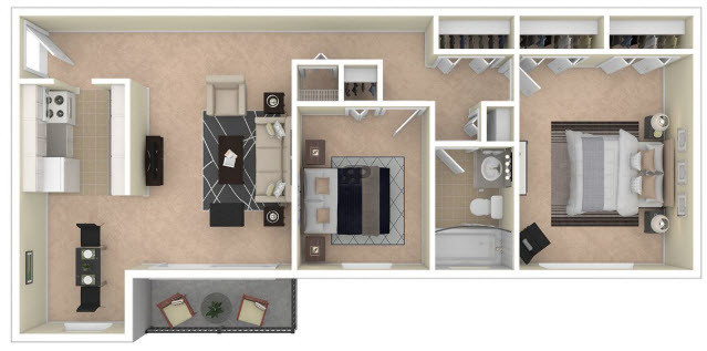 Floorplan - The Dorchester.