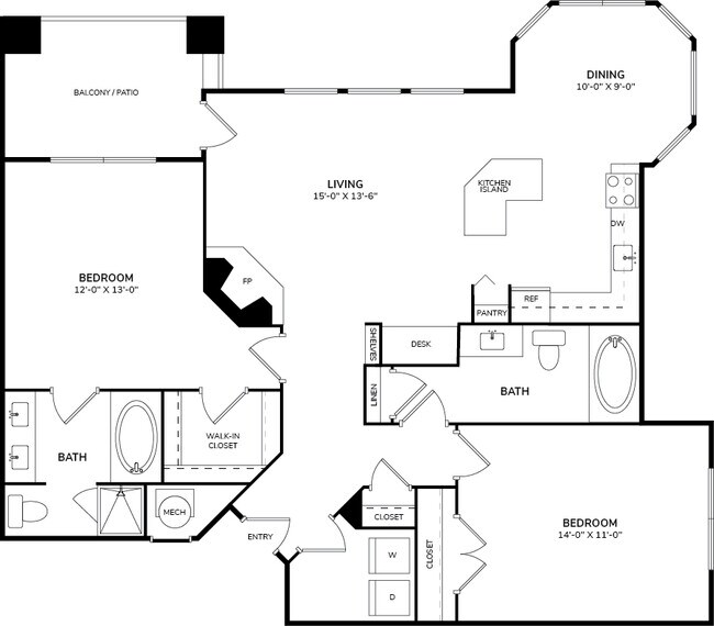 Floorplan - Windsor Meridian