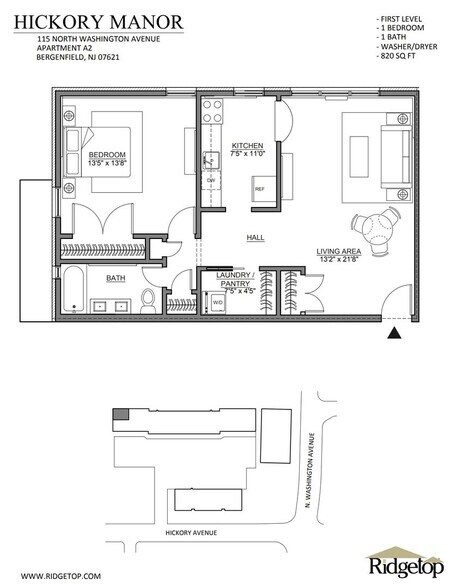 Interior Photo - Hickory Manor: In-Unit Washer & Dryer, Heat, Water & Gas Included, Fitness Center, Sauna, and Bar...
