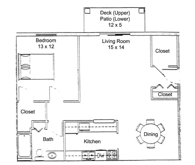 1BR/1BA - The Landings