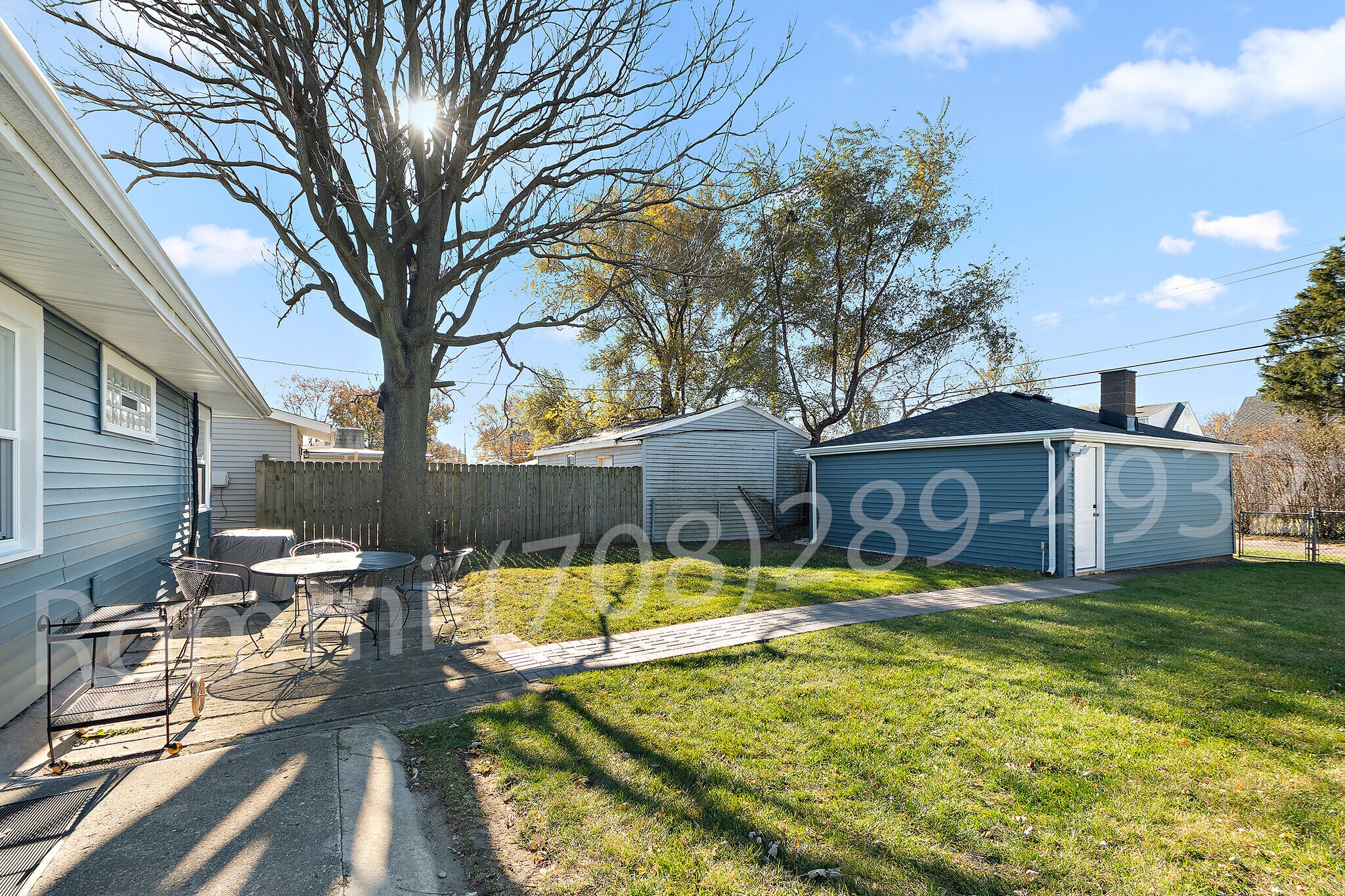 Exterior Back - 7528 Catalpa Ave