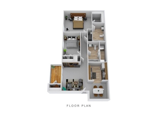 Floorplan - Galbraith Pointe Apartments and Townhomes