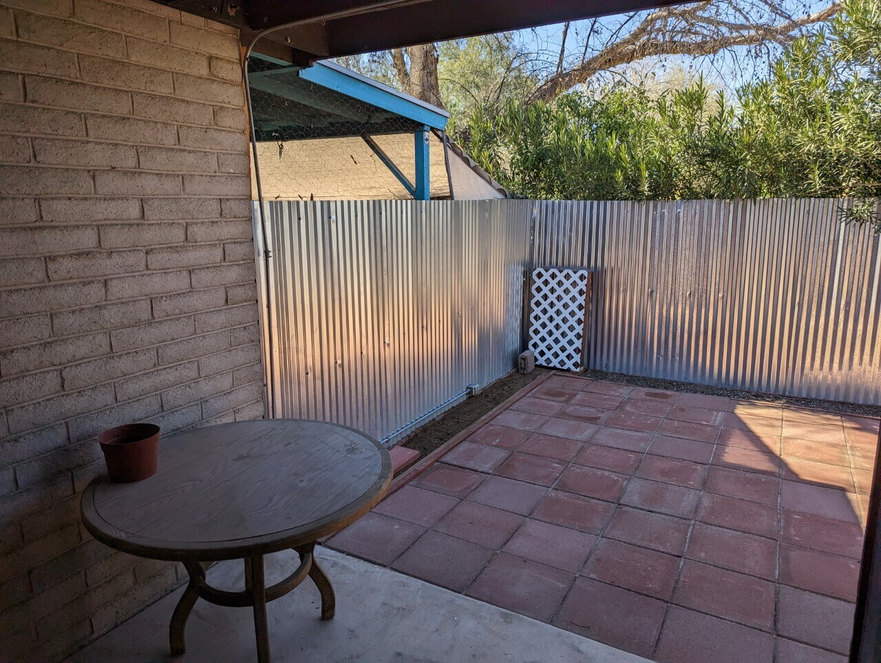 Back yard porch to patio - 3646 E Blacklidge Dr