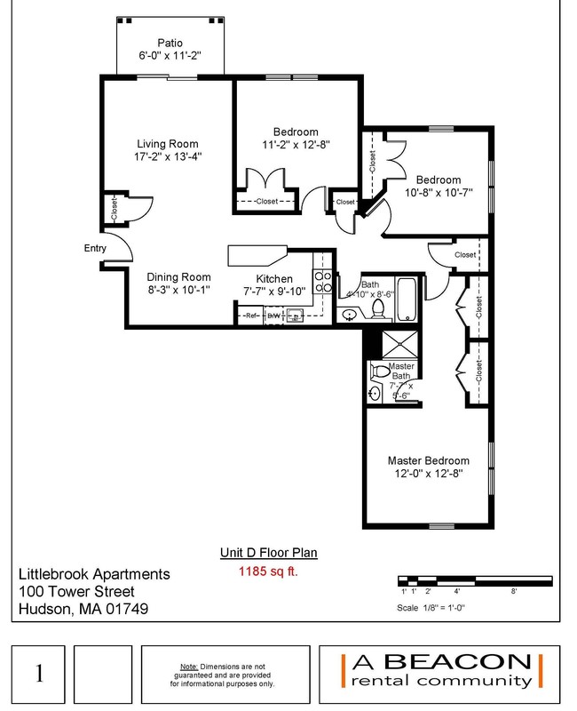 3BR/2BA - Littlebrook Apartments