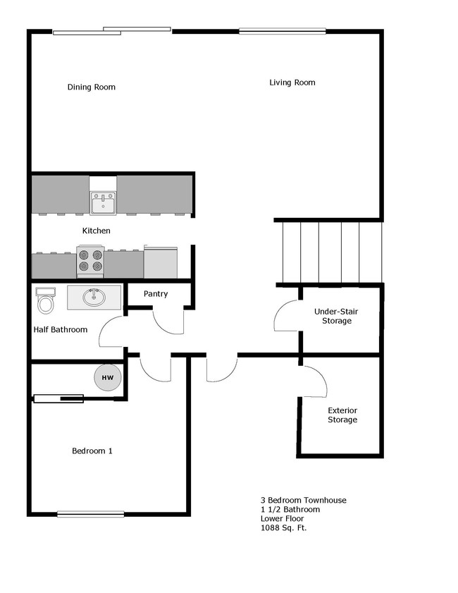 Floorplan - Rainier Glen Apartments