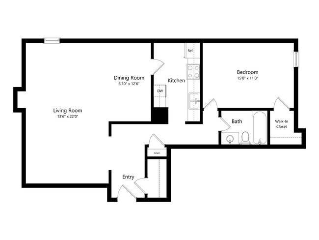 Floorplan - 1000 Green