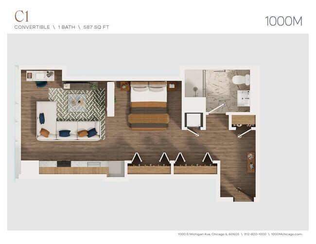 Floorplan - 1000M