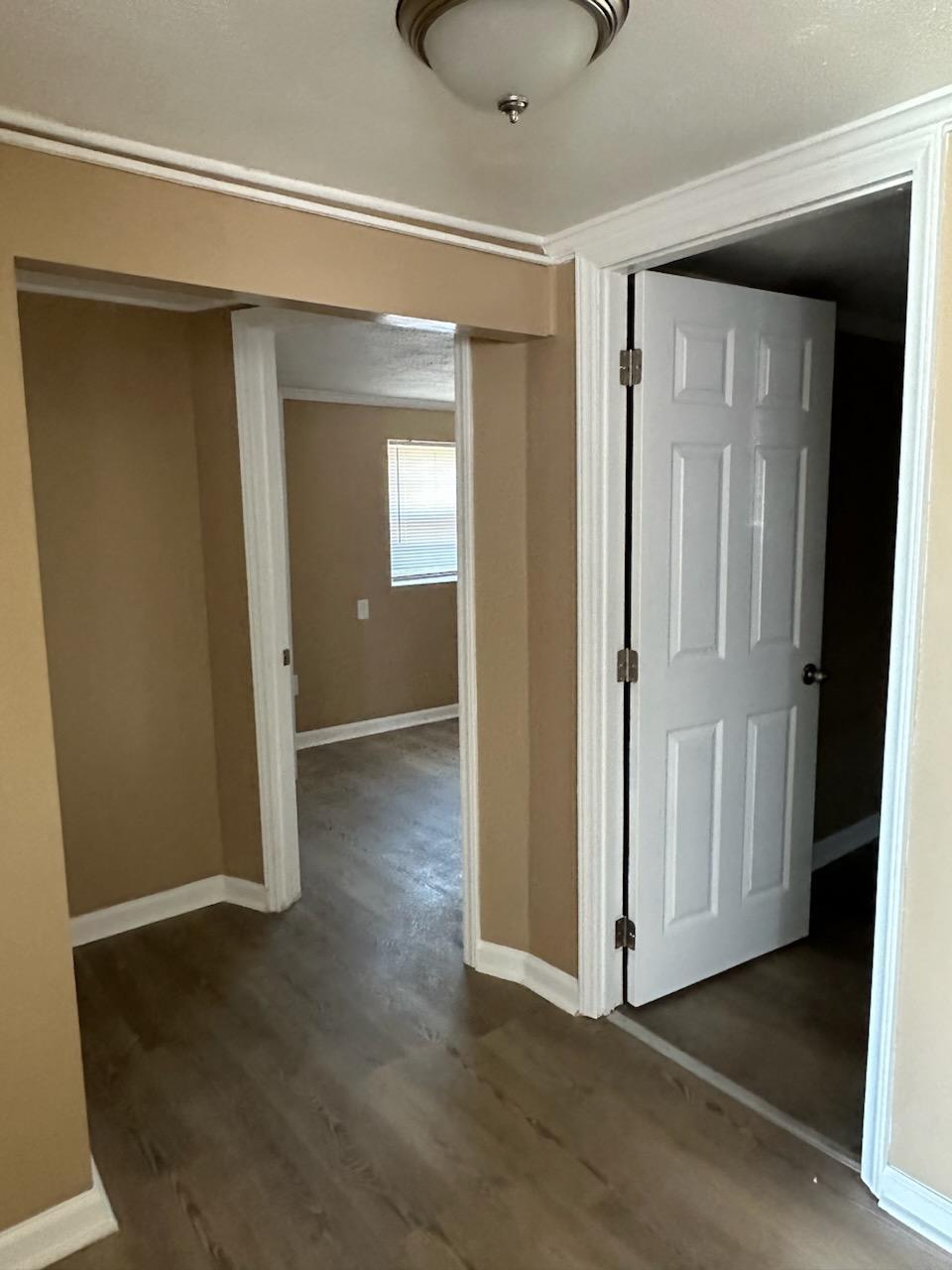 View into bedrooms - 425 N Floyd St
