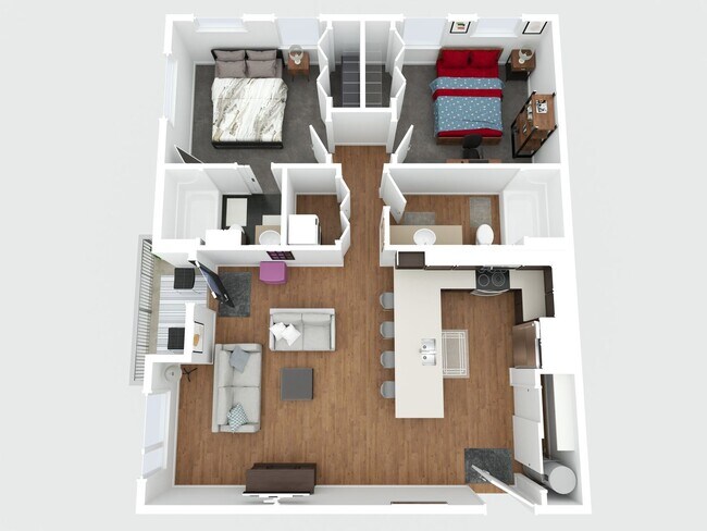 Building Photo - 2 Bedrooms 2 Bathrooms - Corner Unit- Grou...