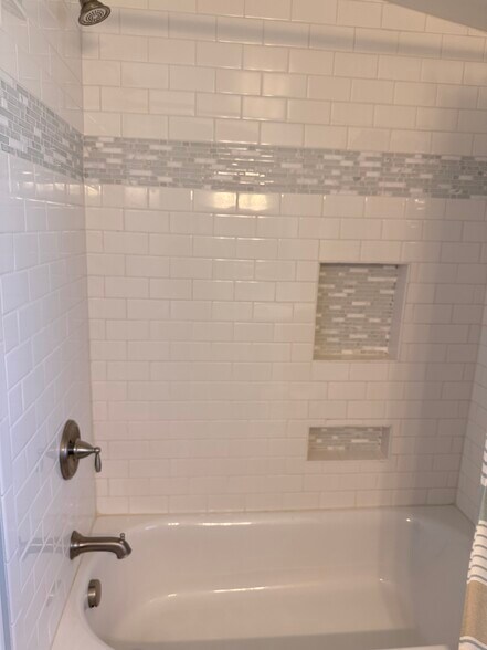 Upstairs tub/shower - 1453 E Vintry Cir