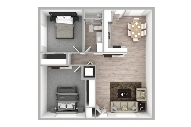 Floorplan - 23 Palms Apartments