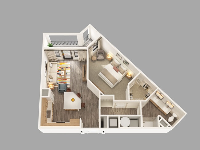 Floorplan - Seven17 Lehman