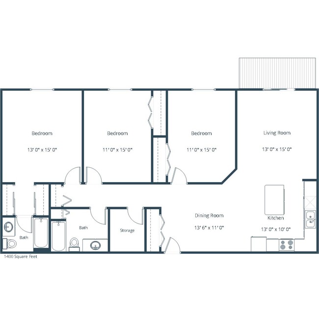 Floorplan - Sunset Ridge Apartment Community