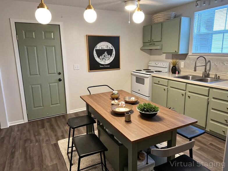 Virtually Staged Kitchen - 3854 Edwards Ave