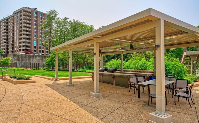 grilling area - 1800 Old Meadow Rd