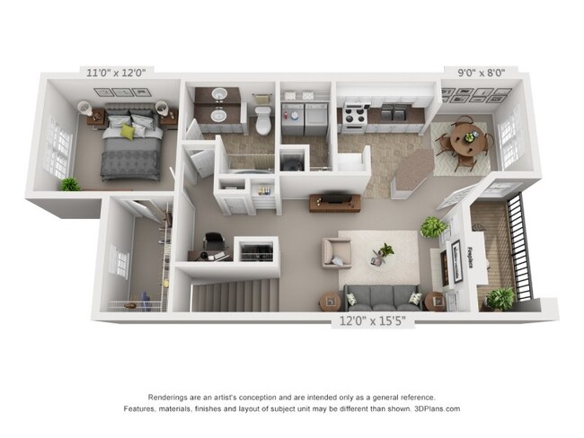 Floorplan - The Retreat at Fox Hollow