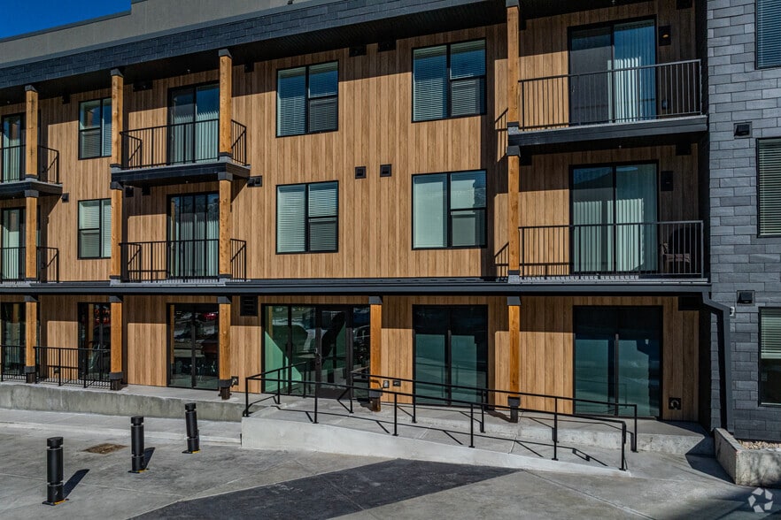 Building Entrance - EngineHouse Affordable Apartments