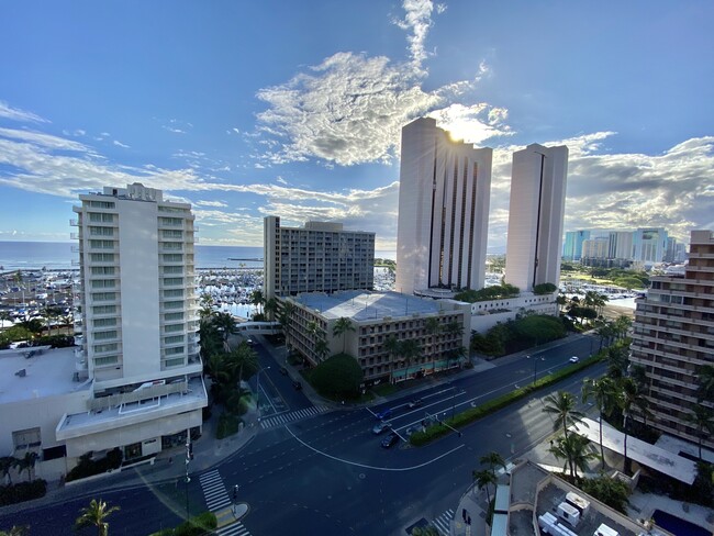 View from apartment - 1778 Ala Moana Blvd