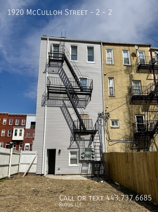 Building Photo - 1920 McCulloh St