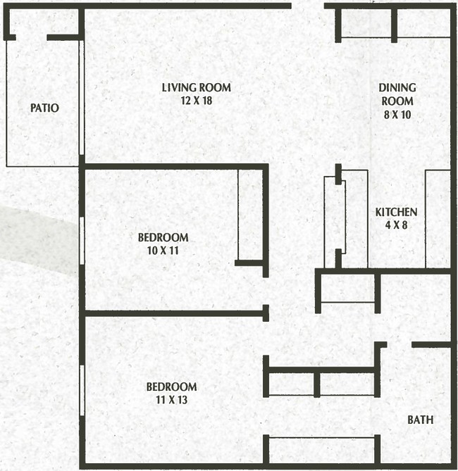 2BR/1BA - Sunnyslope Apartments