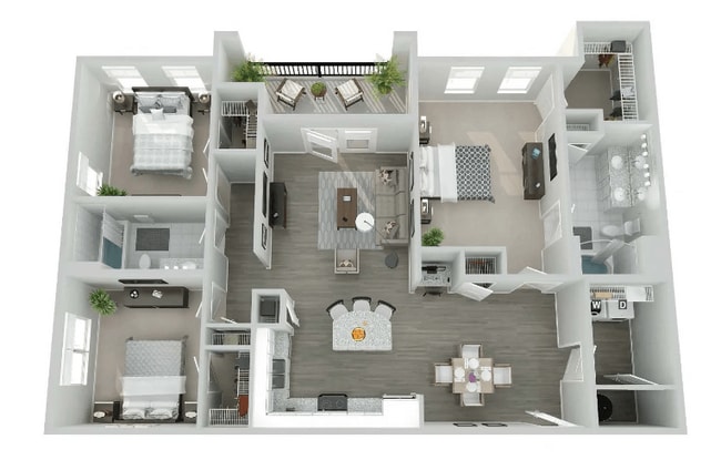 Floorplan - Meridian at Broad Street Market