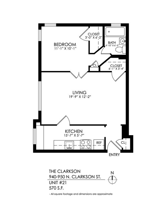 Floorplan - The Clarkson
