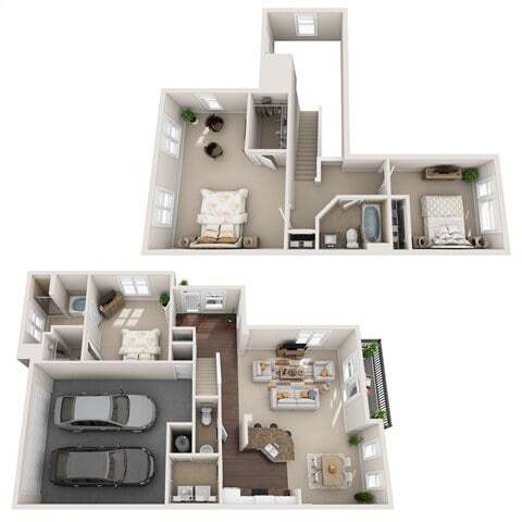 Floorplan - Bradford Place Apartments