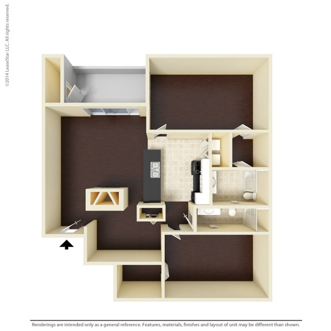 Floorplan - Silverton Apartment Homes