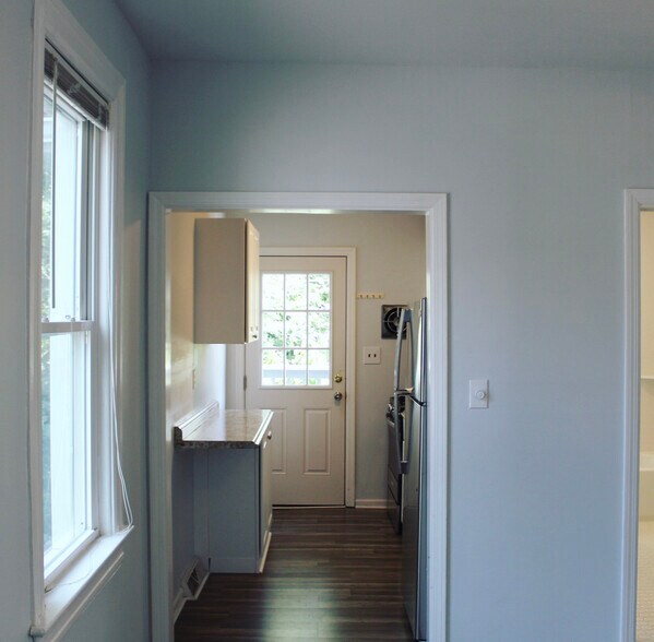 Open layout from dining room to brand new galley kitchen - 99 ATLANTIC AVE