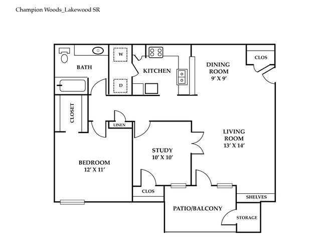 Floorplan - The Ranch at Champions
