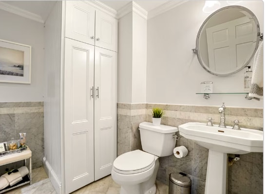 second full bath, washer/dryer - 117 Saint Botolph St