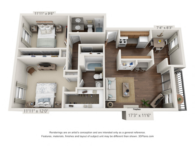 Floorplan - Preston Park