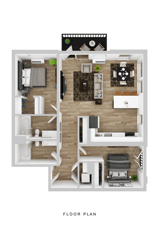 Floorplan - Hyas Point Apartments