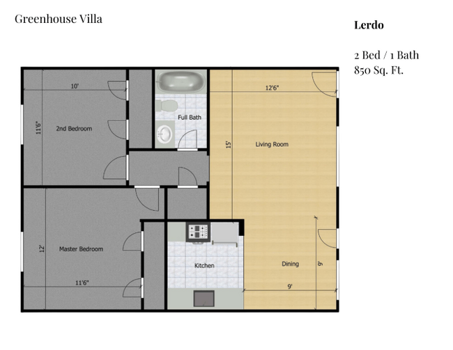 Floorplan - East Dallas Collection