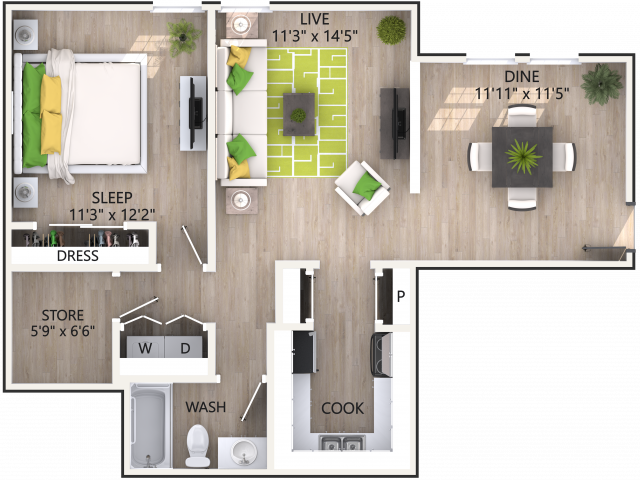 A1 - Forest Vale Apartments