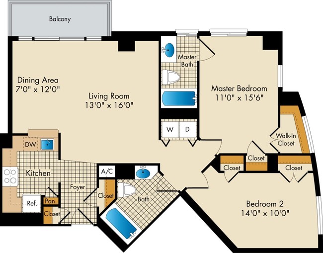 Floorplan - The Metropolitan