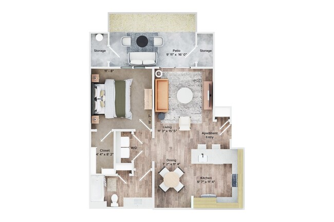 Floorplan - The Aster at Mountain Vista