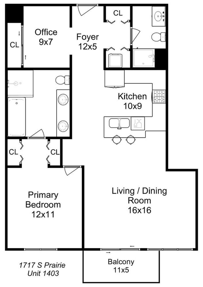 Building Photo - 1717 S Prairie Ave