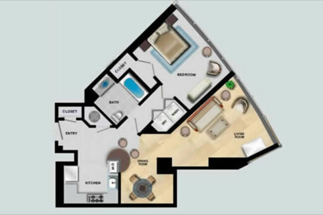 Floor plan - 3338 Peachtree Rd NE