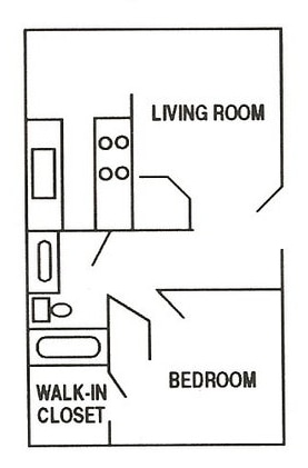 1BR/1BA - Swenson Oaks Apartments