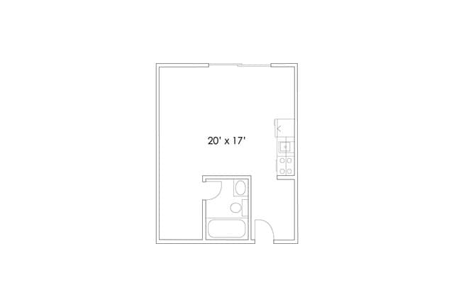 Floorplan - Canyon Lake Apartments