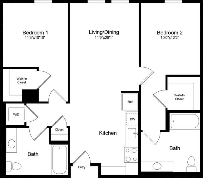 Floorplan - 855 Brannan