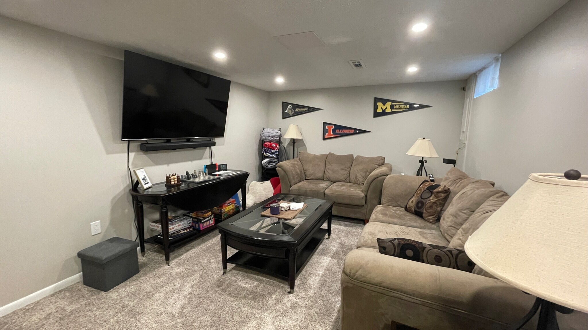 Downstairs living area - 2511 Dover Ln
