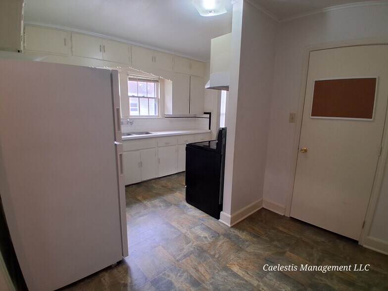 View from laundry area to kitchen - 2412 8th St