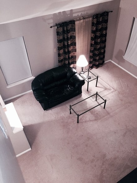 Arial View from Loft of Family Room - 2016 Foxmeadow Dr